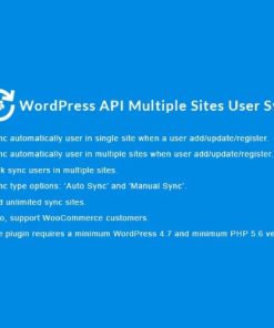 WordPress API Multiple Sites User Sync【独立站多站点站群用户数据库同步插件】