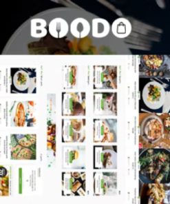 Boodo WP – Food and Magazine Shop WordPress Theme【食品食谱烹饪饮料行业独立站主题模板】