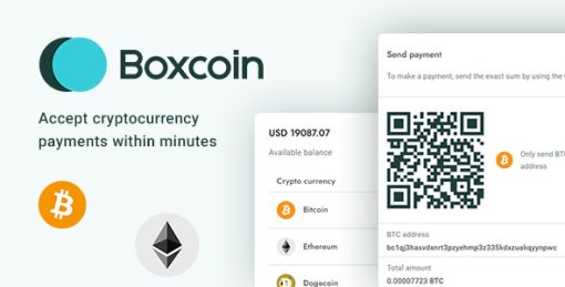 Boxcoin (v1.2.9) Crypto Payment Plugin for WooCommerce【加密货币支付插件】