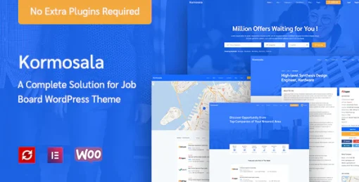A Complete Solution for Job Board WordPress Theme【求职招聘工作独立站主题】