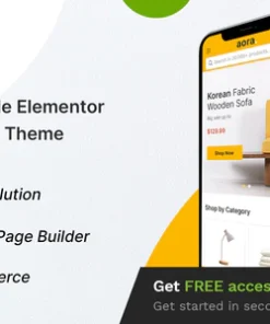 Aora - Home & Lifestyle Elementor WooCommerce Theme【家居艺术手工品类独立站主题】