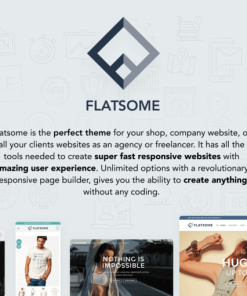 Flatsome | Multi-Purpose Responsive WooCommerce Theme【多用途电子商务独立站主题模板】