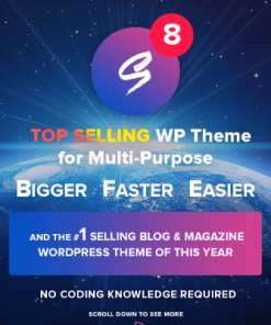 Soledad – Multipurpose, Newspaper, Blog & WooCommerce WordPress Theme【多用途博客资讯独立站主题模板】