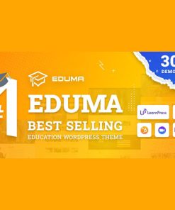 Eduma – Education WordPress Theme【教育网站学习培训独立站主题模板】