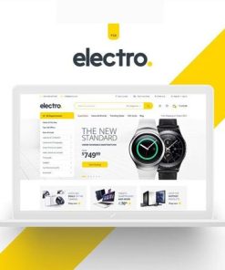 Electro Electronics Store WooCommerce Theme【电子产品联盟营销独立站主题模板】