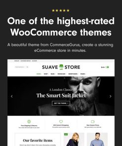Suave – Multi-Purpose WooCommerce Theme【多用途独立站主题模板】