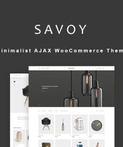 Savoy – Minimalist AJAX WooCommerce Theme【极简设计独立站主题模板】