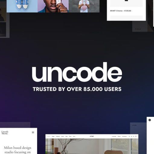 Uncode – Creative & WooCommerce WordPress Theme【多用途独立站主题模板】