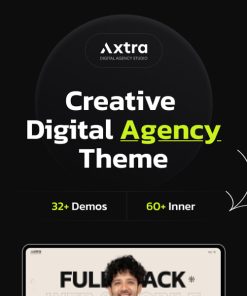 Axtra | Digital Agency Creative Portfolio Theme【代理机构独立站主题模板】