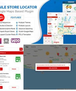 Store Locator (Google Maps) For WordPress【商店商家定位显示插件】