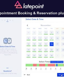 LatePoint – Appointment Booking & Reservation【预约预定系统管理插件】