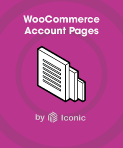 Iconic WooCommerce Account Pages【独立站账户页面自定义插件】