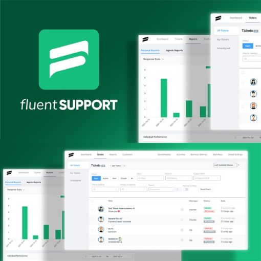 Fluent Support Pro【独立站工单支持系统插件】