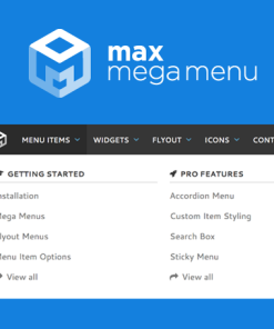 Max Mega Menu Pro【独立站菜单样式配置插件】
