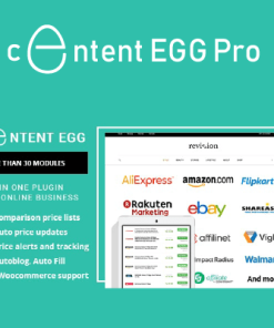 Content Egg Pro【独立站联盟营销产品内容插件】