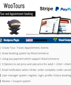WooTour – WooCommerce Travel Tour Booking【预订和旅游活动独立站插件】