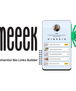 Meeek – Elementor Bio Links Builder for WordPress【链接外链样式构建器插件】