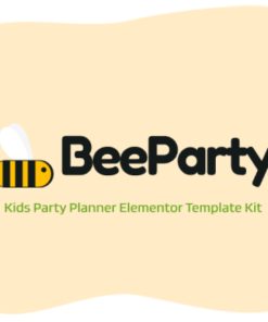BeeParty – Kids Party Planner Elementor Template Kit【儿童生日庆典派对活动策划服务插件】