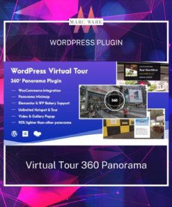 WordPress Virtual Tour 360 Panorama Plugin【虚拟全景视图插件】
