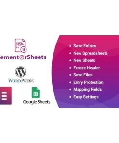 ElementorSheets – Elementor Pro Form Google Spreadsheet Addon