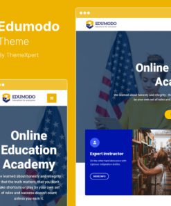 Edumodo – Education WordPress Theme【在线教育学习培训独立站网站主题模板】