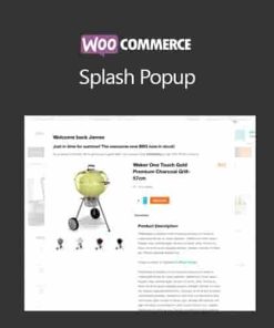 WooCommerce Splash Popup【独立站商城弹窗插件】