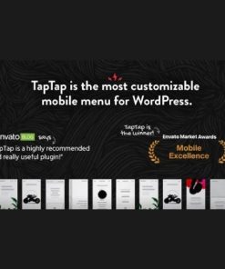 TapTap – A Super Customizable WordPress Mobile Menu【侧边滑动菜单栏插件】