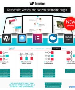 WP Timeline – Responsive Vertical and Horizontal Timeline Plugin【时间线历史记录插件】