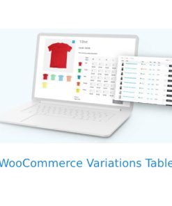 WooCommerce Variations Table【独立站商城产品多属性多变量多组合表格显示插件】