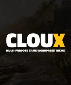 Cloux – Game & Gaming WordPress Theme【游戏行业电子竞技主题模板】
