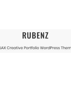 Rubenz – Creative Portfolio AJAX WordPress Theme【ajax动态动画创意主题模板】