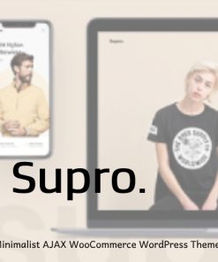 Supro – Minimalist AJAX WooCommerce WordPress Theme【时尚家居装饰品类极简风独立站在线商店主题模板】